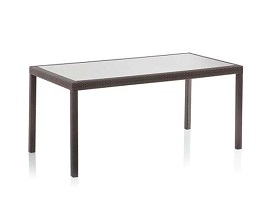 London Rattan Masa Dikdörtgen