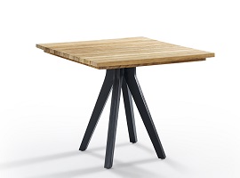 Flow Teak & Irocco Masa Kare