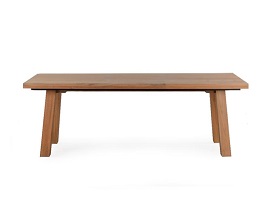 Wuni Teak & Irocco Masa Dikdörtgen