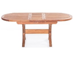 Adrasan Teak & Irocco Masa Oval