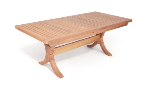 Adrasan Teak & Irocco Masa Dikdörtgen