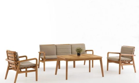 Batista Teak & Irocco Oturma Grubu