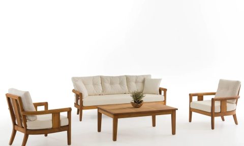 Carya Teak & Irocco Oturma Grubu